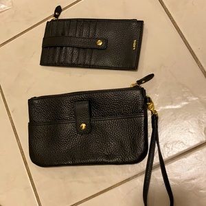 Lodis Wristlet and Card Wallet- Brand New 2 Piece